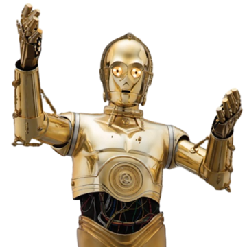 Voici une image de C3PO
