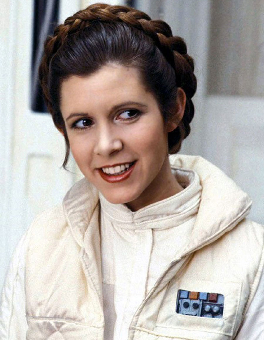 Voici une image de Leia