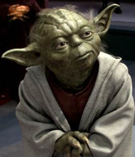 Voici une image de Yoda